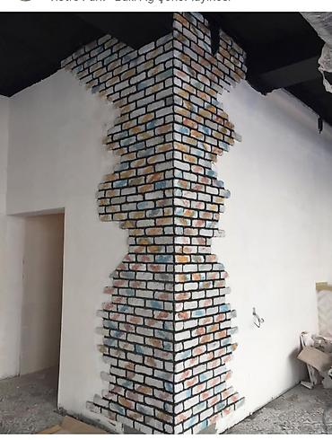 Fasad işləri: Kabançik Ustası – peşəkar daş üzlük və dekorativ fasad işləri — 24