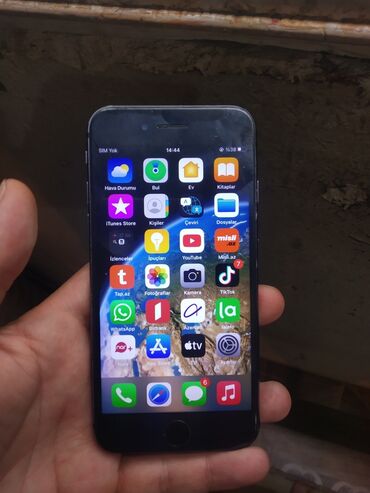 Apple iPhone: IPhone 8, 64 GB, Qara, Barmaq izi