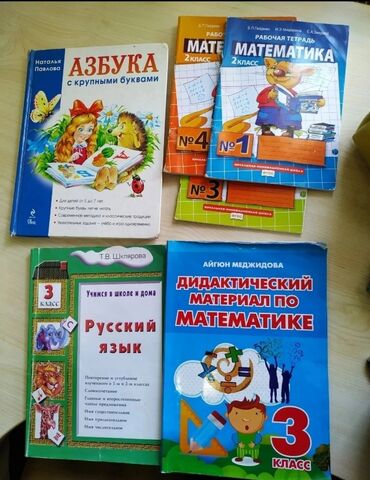işlənmiş kitablar: Школьные учебники