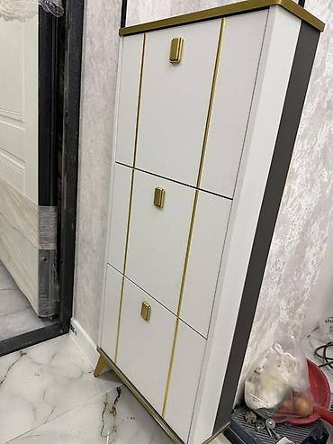 standing mirror: Компактная обувница с тремя откидными секциями - Тип: узкий шкаф для — 2