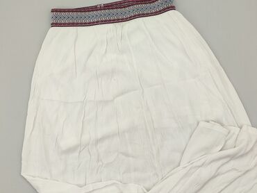 biała spódnice z falbankami: Skirt, M (EU 38), condition - Good