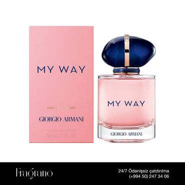 qadin ayaqqablari: Giorgio Armani My Way 90 ml EDP - 205 AZN Qadın üçün İstehsal