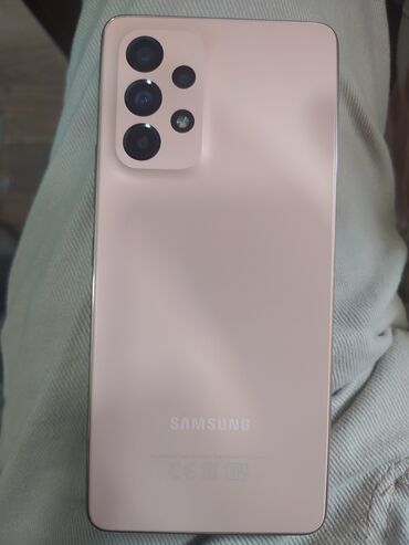 samsung s5 ekran: Samsung Galaxy A53, 256 GB, rəng - Qızılı, Barmaq izi, Face ID