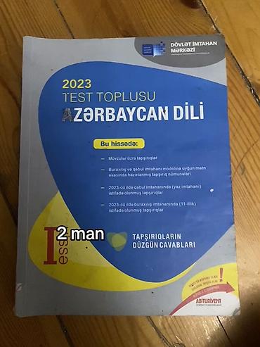 Testlər: İngilis dili Testlər 11-ci sinif, Əli Sadıxov, DİM, 2-ci hissə, 2023 il — 4