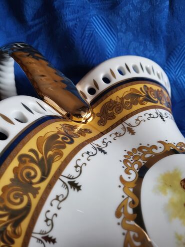 Ostali kućni dekor: Vaza,korpa nova vintaz Lordshade porcelan. Perfektan profesionalni — 15