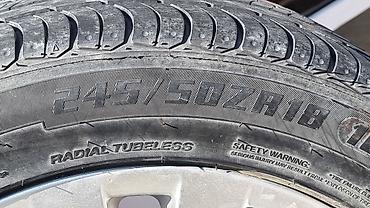фольксваген поло л с: BMW-yə aid disk təkər birlikdə satılır. 245/50/ZR18 ölçüdə. Disklər — 2