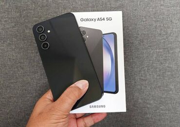 telefon ekranı üçün şəkillər: Samsung Galaxy A54 5G, 256 GB, rəng - Qara