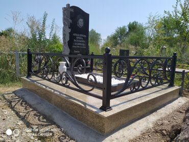 Ритуальные услуги: Изготовление памятников, Изготовление оградок, Изготовление крестов | Гранит, Металл, Мрамор | Оформление, Установка
