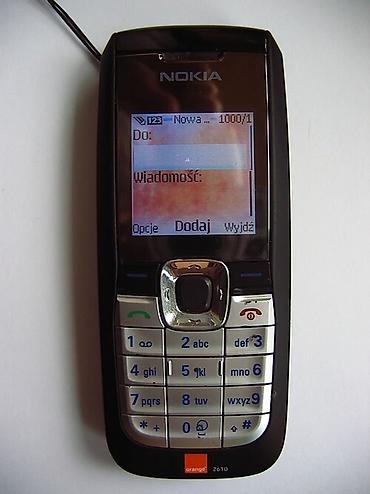 philips xenium 9@9u: Nokia 2610 Nokia tərəfindən buraxılmış sadə, dözümlü və büdcəyə uyğun — 1