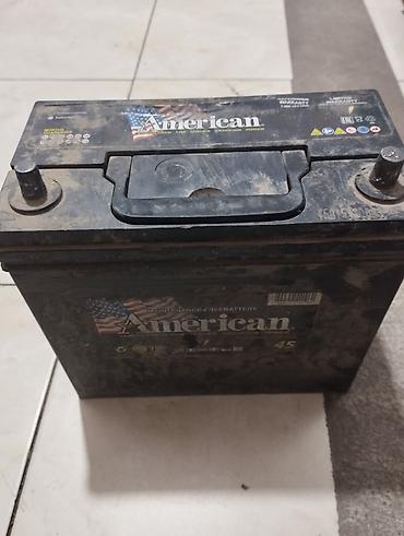 аккумулятор 45: Автомобильный аккумулятор American - Серия: Maintenance Free Battery — 1