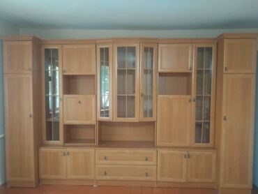 купейные шкафы: Шифоньер, Колдонулган, Түз, түсү - Күрөң, Башка материал