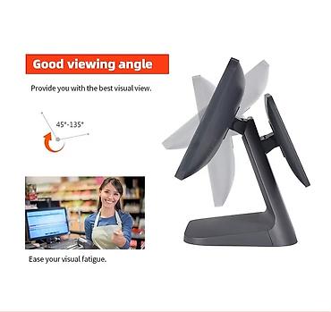 opo: POS-моноблок CY75 с двумя экранами, черный - Процессор: Intel Core i5 — 5