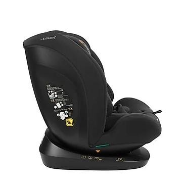kander cipele iskustva: Kikka Boo Autosedište 40–150 cm I-Explore 2 Premium I-SIZE, Black — 6