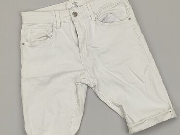 białe bluzki z krótkim rękawem damskie: Шорти жіночі, Bershka, M, стан - Хороший