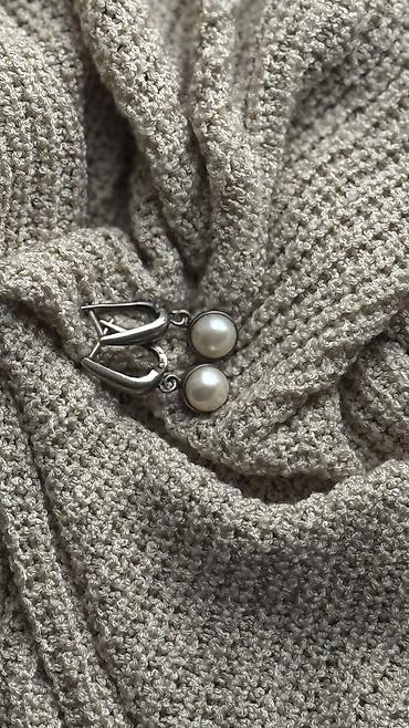 Серебряные серьги: Продаю серебряные серьги — 1