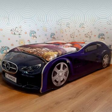 Uşaq üçün maşın çarpayıları: Yeni, Hazır, Maşın-çarpayı, Matras ilə, Siyirməsiz — 9