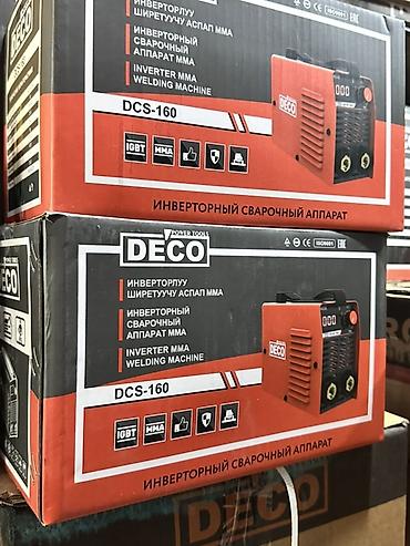 Сварочные аппараты: Инверторный сварочный аппарат DECO DCS-160 MMA. Компактный аппарат — 1