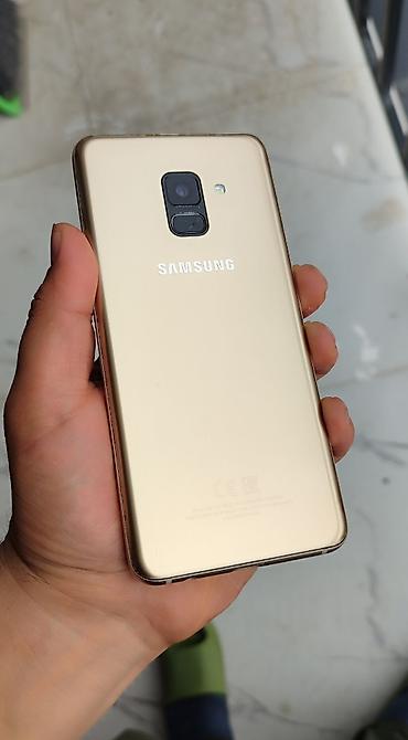 Мобильные телефоны и аксессуары: Samsung Galaxy A8 Plus, Б/у, 32 ГБ, цвет - Золотой, 2 SIM — 3