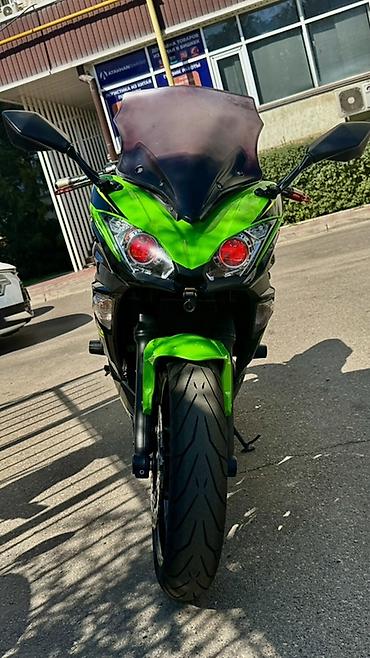Спортбайк Kawasaki, 650 куб. см, Бензин, Взрослый, Б/у at lalafo.kg Спортбайк Kawasaki, 650 куб. см, Бензин, Взрослый, Б/у