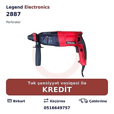 acar desti: Elan başlığı: Perforator 2887 Elan mətni: Legend Electronics – — 1