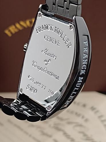 Aksesuarlar: Franck Muller “Cintrée Curvex” qol saatları — İsveçrə istehsalı — 8