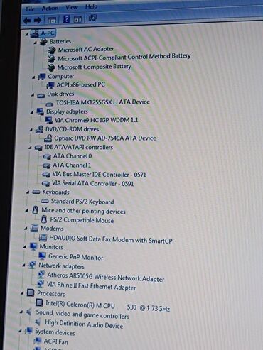 Fujitsu: Intel Celeron, 15.4 " — 7