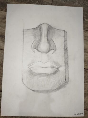 Купюры: Rəsm. A3 də çəkilib