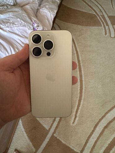 айфон 15 про иакс: IPhone 15 Pro, Б/у, 256 ГБ, White Titanium, Защитное стекло, 88 %