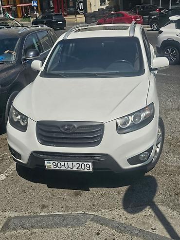 Hyundai Santa Fe — ağ rəngli, şəhər və uzun məsafələr üçün geniş və lalafo.az -da Hyundai Santa Fe — ağ rəngli, şəhər və uzun məsafələr üçün geniş və