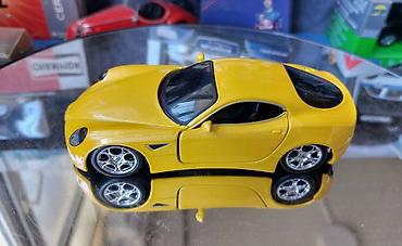 Avtomobil modelləri: Коллекционная модель ALFA ROMEO 8C Competizione Yellow 2007 Scale — 9
