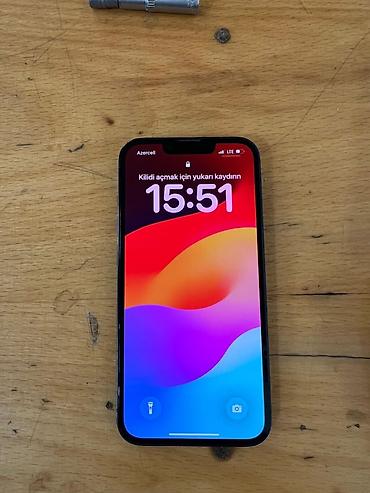 kamera harddisk: IPhone 14, 128 GB, Qara, Face ID — 1