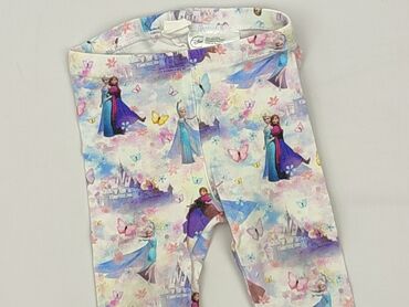 koszulka na ramiączkach dla dziewczynki: Legginsy, H&M, 3-6 miesięcy, stan - Bardzo dobry