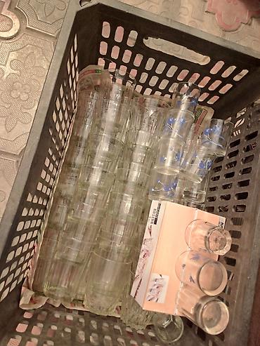 Стаканы советские 40 штук,каждая по 50 сом,стопки, голубые,7 штукпо at lalafo.kg Стаканы советские 40 штук,каждая по 50 сом,стопки, голубые,7 штукпо