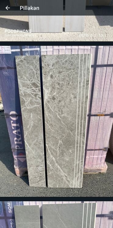 Mərmər: Hazir Kermoqranit pilleler. Olculeri 30×1.20ve 35×1.20 qalinlilqari — 13
