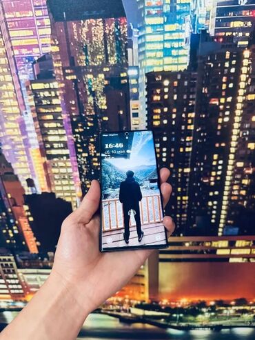 Техника и электроника: Samsung Galaxy S23 Ultra, Б/у, 256 ГБ, цвет - Черный, 2 SIM