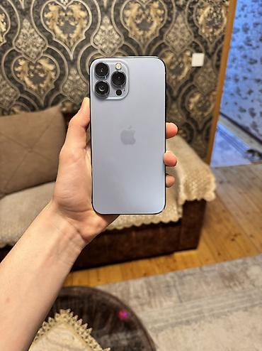 islemis soyuducu: IPhone 13 Pro Max, 512 GB, Sierra Blue, Face ID, Simsiz şarj — 1