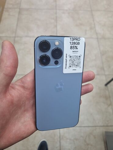 Apple iPhone: IPhone 13 Pro, Б/у, 128 ГБ, 85 %