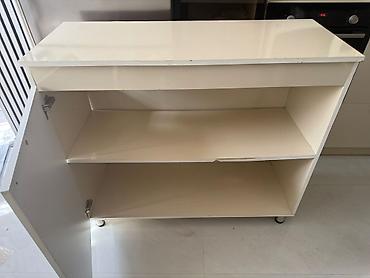 kuxna skaflari: Mətbəx üçün çoxfunksiyalı dolab/sayaq - Material: laminat/LDSP — 2