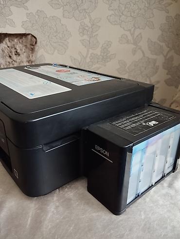 printer epson l222: Printer çox super vəziyyətdədir çox az istifadə olunub real alıcıya — 4