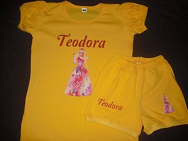 Kompleti: Deciji sorc i majca a moze da bude i kratka pidzama Vel 2-12 Cena 2200 — 16