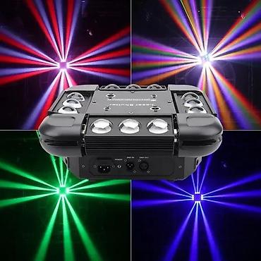 Rasveta: Roto Glava Strobe & Laser & Beam 3IN1 LED 120W. ✨ ROTO LED — 2