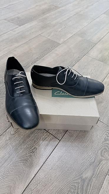 обувь on: Мужские туфли, 41.5, Clarks, Новый, цвет - Синий — 4