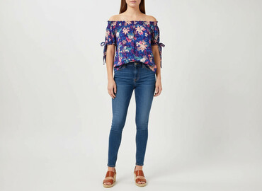 modne bluzki plus size: Жіноча блуза, розмір L