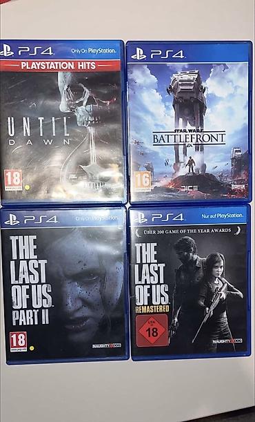 dečije igrice: PS4 igrice - The Last of Us Part II, Remastered, Until Dawn, Star Wars — 1
