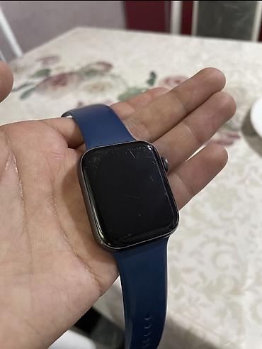galaxy 6: Смарт-часы Apple Watch (серия с корпусом 44мм), цвет корпуса темный — 4