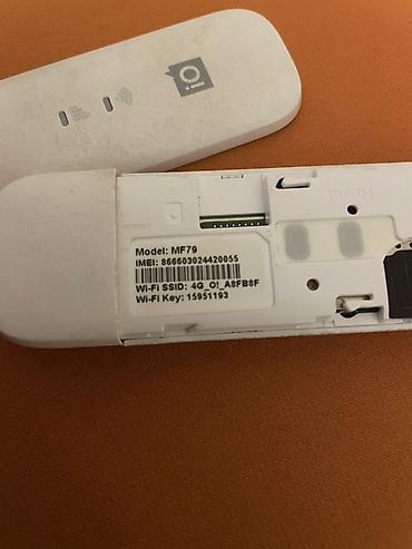 Модемдер жана тармак жабдуулары: 4G USB Wi‑Fi модем/роутер ZTE MF79 (бренд «О!») - Тип: LTE 4G — 3