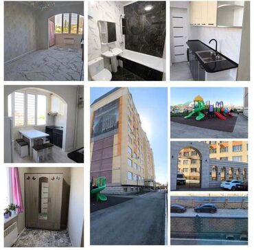 тоголок молдо фрунзе: 2 комнаты, 50 м², Элитка, 2 этаж, Дизайнерский ремонт