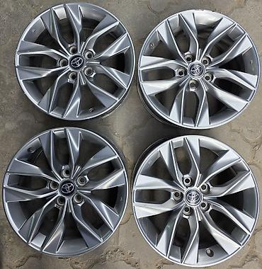 Литые Диски R 17 Toyota, Комплект, отверстий - 5, Б/у