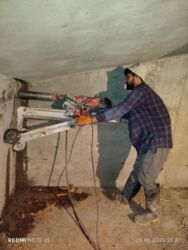 Beton işləri: Beton kəsmə beton deşmə xidməti Karot - HILTI DD 200 / 350 ilə 25 ° — 20