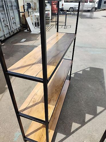 Этажерки для кухни: Стеллажи полки 
Полки столы в стиле лофт от производителя — 30